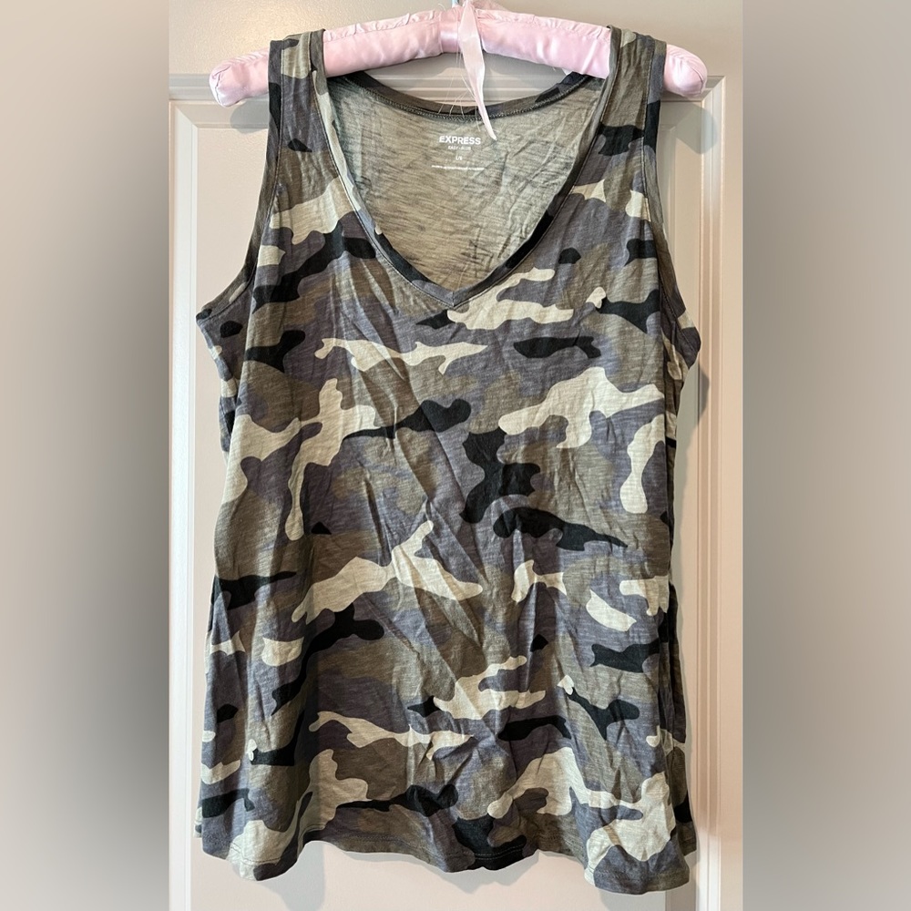 Express Camo Tank Top.